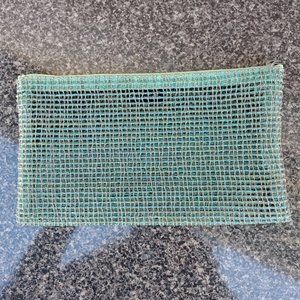 NWOT Chilewich Vinyl Weave Zipper Clutch Bag